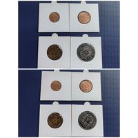 Распродажа !!! Бутан 4 монеты (5, 10, 25, 50 чертумов) 1979 г. UNC