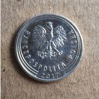 Польша 20 грошей 2017 г., Y# 972