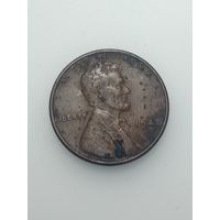США 1 цент 1948 года . D