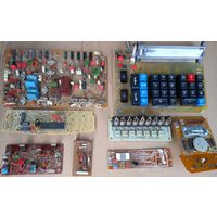 ПЛАТЫ с РАДИОДЕТАЛЯМИ.Советские