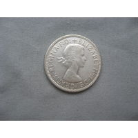 Австралия 2 шиллинга (флорин) 1956 год Елизавета II от 1 рубля без минимальной цены