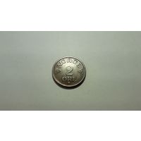 2 эре 1953 г. Норвегия. Внимательно читайте объявление.