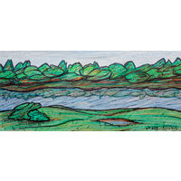 По утру, смешанная техника,  2008, Котов Олег