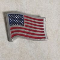 Значок. Флаг США.