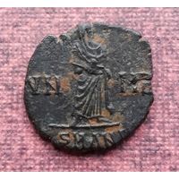 Римская империя до нач. V века, фоллис. Посмертная монета Константина I Великого (306-337 гг.) _16