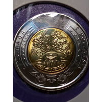 2 доллара Канада 2023 год жителей