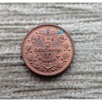 Werty71 Гондурас 2 сентаво 1956 Блеск