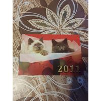 Календарик,коты,2011