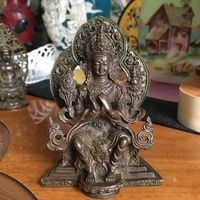 Буддизм, бронзовая статуэтка