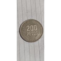 Колумбия 200 песос 2008