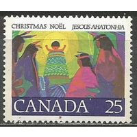 Канада. Рождество. 1977г. Mi#671.