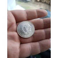 Польша 200 злотых 1975 г.( серебро ) AU*UNC