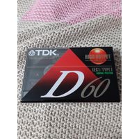 Кассета  TDK D60.