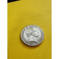 1 талер 1851 года. огонёк монетка (Надпись на реверсе). СМОТРИТЕ ДР. МОИ ЛОТЫ.