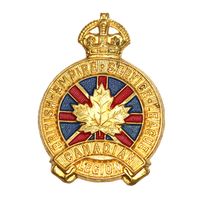 Кокарда Канадского легиона Британской империи