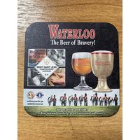 Подставка под пиво Waterloo /Бельгия/ No 1