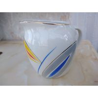 Молочник фарфоровый,ручная роспись, 60-70х г. Барановка.