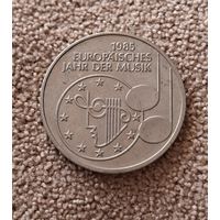 Германия 5 марок, 1985 Европейский год музыки