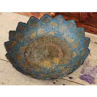 Фруктовница латунная из Индии