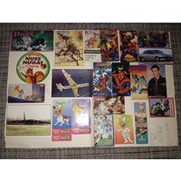 Наклейки 90-х Лот 13