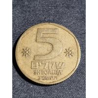 Израиль 5 шекелей 1982