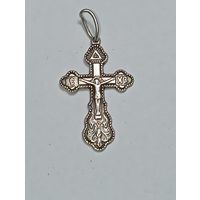 Крестик серебро  925 проба .