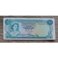 Werty71 Багамские острова 1 доллар 1974 банкнота Багамы