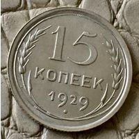 15 копеек 1929 года.