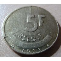 5 франков 1993 BELGIE
