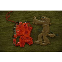 Елочные  игрушки  С 54          ( 2 шт )