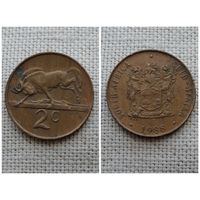 ЮАР 2 цента 1988