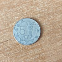 5 центов 1993 г. Намибия