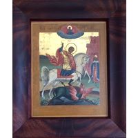 Святой Великомученик Георгий Победоносец. Владимирские села (Мстера, Холуй, Палех). Вторая половина ХІХ века