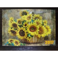 Календарик Подсолнухи 2017