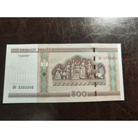 Беларусь 500 рублей образца 2000 года UNC p27b серия Ля