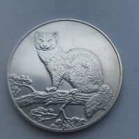 3 рубля, 1995 Соболь унция серебро 0.925 ММД (1 oz)