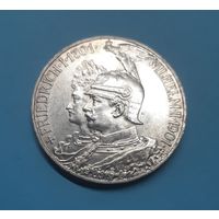 Германия. 5 марок. 1901 год. 200 лет Пруссии. Отличная! Серебро