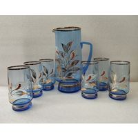 Кувшин Коалы (2,1 литр) и 6 стаканов (350 мл). Чехословакия