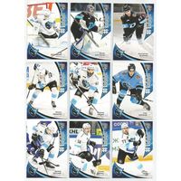 "Динамо" Минск / Первый сезон в КХЛ  / базовый сет 9штук / Коллекция "SeReal Карточки КХЛ 2023-2024 Premium".