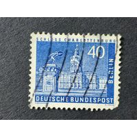 Германия 1956. Берлин. Городские пейзажи Берлина. Дворец Шарлоттенбург