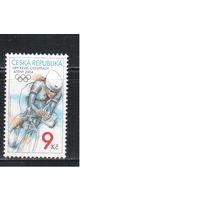 Чехия-2004 (Мих.293) , **, Спорт, Велоспорт ,Велосипеды(одиночка)