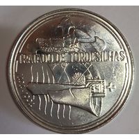 С рубля без мц! 1000 эскудо 1994 Португалия крупное серебро