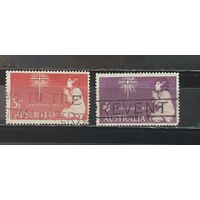 РАСПРОДАЖА. АВСТРАЛИЯ 1957г. Полная серия. Гаш.