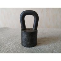 Старинный навесной механический кодовый замок. Российская империя, конец 19 века, начало 20 века.