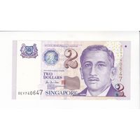 2 ДОЛЛАРА 1999 СИНГАПУР