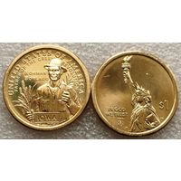 США, 1 доллар 2026 г. Серия Инновации. "Ученый-селекционер Норман Борлоуг" (Айова)