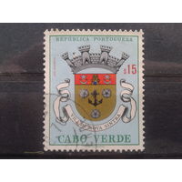 Кабо Верде, колония Португалии, 1961. Герб города Нова Синтра