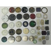 Циферблаты часов СССР и пр одним лотом с 1 рубля