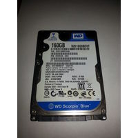 Жесткий диск WD Scorpio Blue 160Гб WD1600BEVT