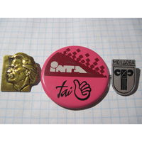 3 значка/55 с рубля!